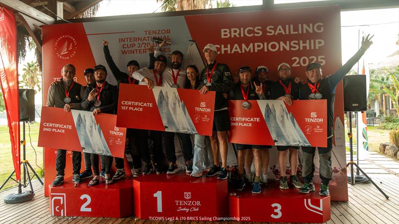 J/70 BRICS Sailing Championship in Bodrum Prize Giving photo copyright Chiara Slijk taken at Tenzor Sailing Club and featuring the J70 class