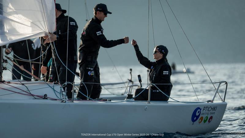 Tenzor International Cup - J/70 Open Winter Series 2025/26 Leg 3 Day 1 - photo © Chiara Slijk