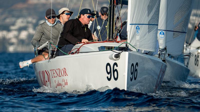 Tenzor International Cup - J/70 Open Winter Series 2025/26 Leg 3 Day 1 - photo © Chiara Slijk