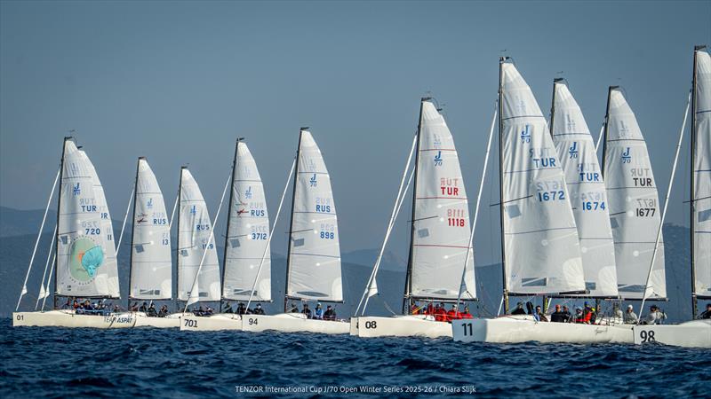 Tenzor International Cup - J/70 Open Winter Series 2025/26 - photo © Chiara Slijk