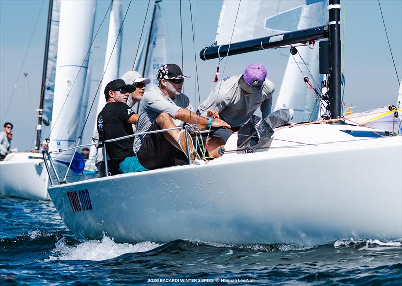 David Jannetti's Two Odd, Bacardi Winter Series Event No.2 J/70 Champions - photo © Hannah Lee Noll