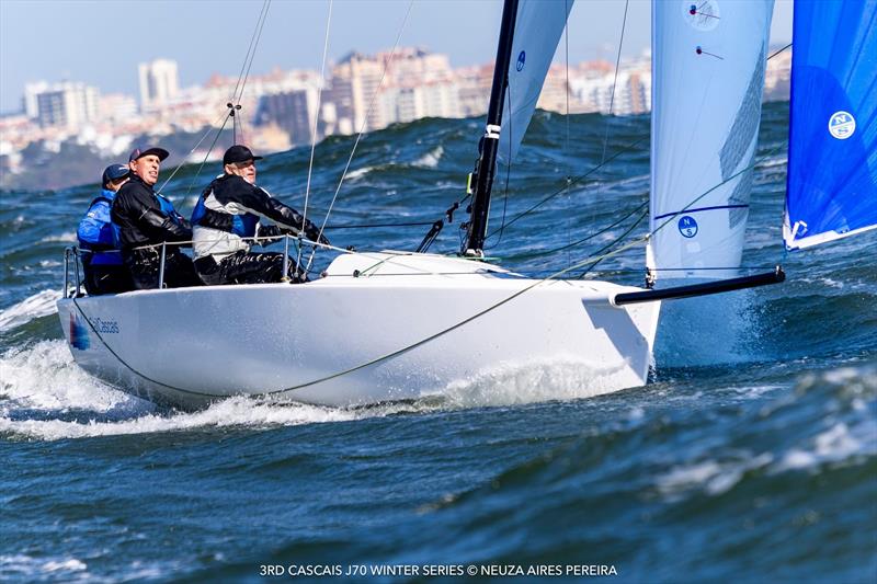 3rd J/70 Winter Series at Cascais photo copyright Neuza Aires Pereira taken at Clube Naval de Cascais and featuring the J70 class