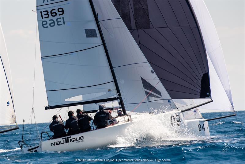 Tenzor International Cup - J/70 Open Winter Series 2025/26 - Leg 5 Day 3 - photo © Olga Sarma