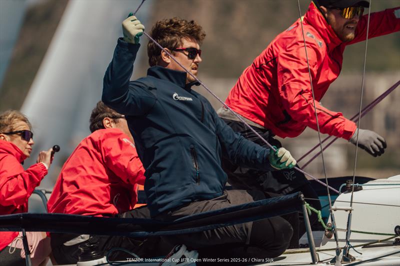 Tenzor International Cup - J/70 Open Winter Series 2025/26 - Leg 6 Day 1 - photo © Chiara Slijk