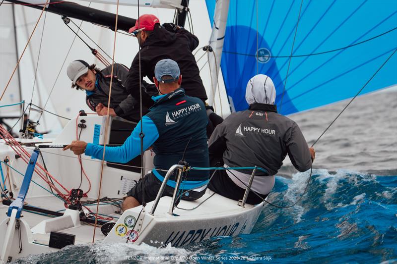 Tenzor International Cup - J/70 Open Winter Series 2025/26 - Leg 6 Day 2 - photo © Chiara Slijk