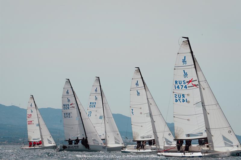 Tenzor International Cup - J/70 Open Winter Series 2025/26 - Leg 6 Day 2 - photo © Chiara Slijk