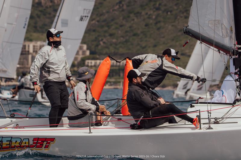 Tenzor International Cup - J/70 Open Winter Series 2025/26 - Leg 6 Day 2 - photo © Chiara Slijk