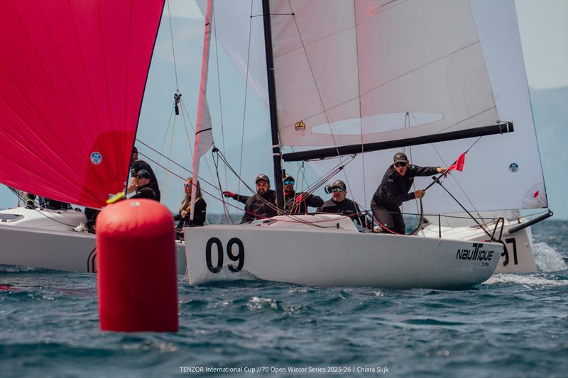 Tenzor International Cup - J/70 Open Winter Series 2025/26 - Leg 6 Day 2 - photo © Chiara Slijk