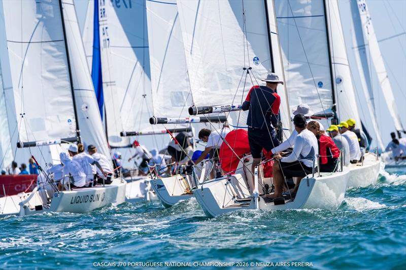 Cascais J/70 Portuguese National Championship 2026 - photo © Neuza Aires Pereira / Clube Naval de Cascais