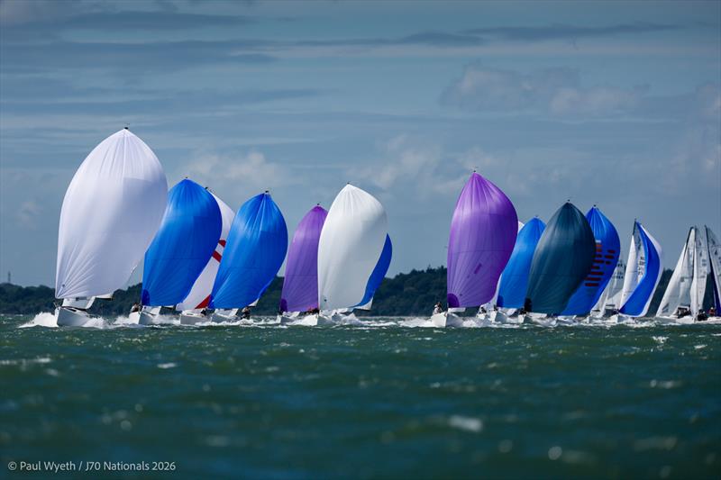 2026 J/70 UK National Championships - photo © Paul Wyeth