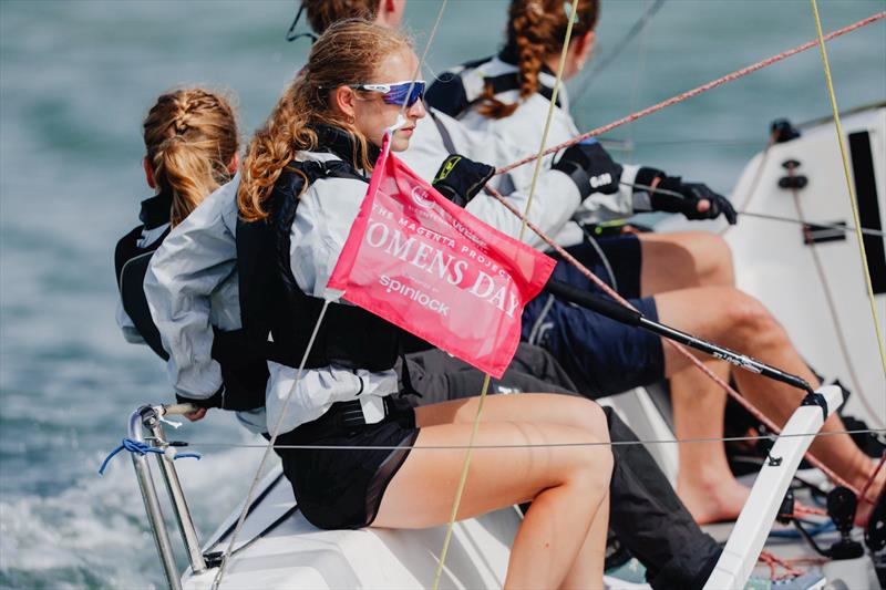 Izzy Massey and her ladies team on Jacamar J/70 - North Sails Cowes Week Day 4 photo copyright Paul Wyeth / www.pwpictures.com taken at Cowes Combined Clubs and featuring the J70 class