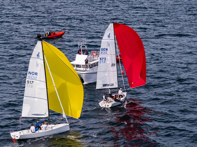J/70 Mixed-Plus World Championship 2026 day 3 photo copyright Soren Wiegand taken at Royal Danish Yacht Club and featuring the J70 class