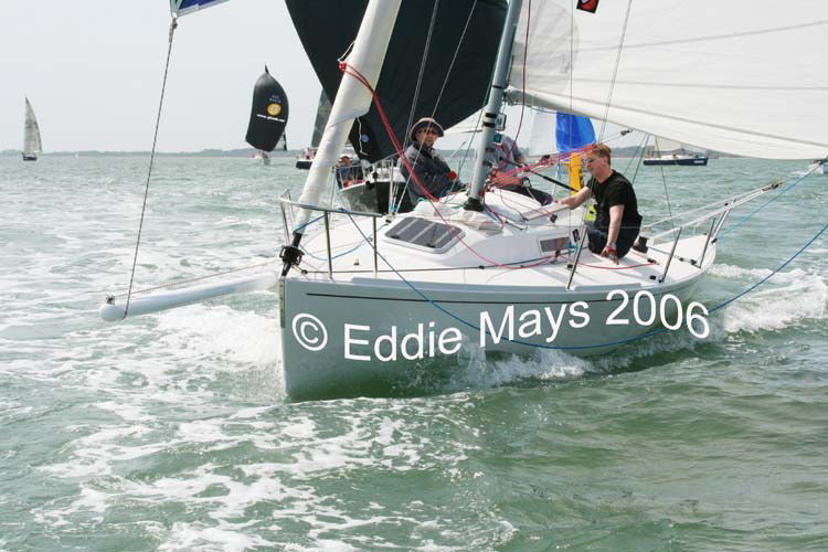 Action from the J80 Nationals sailed from Hamble photo copyright Eddie Mays taken at Royal Southern Yacht Club and featuring the J80 class