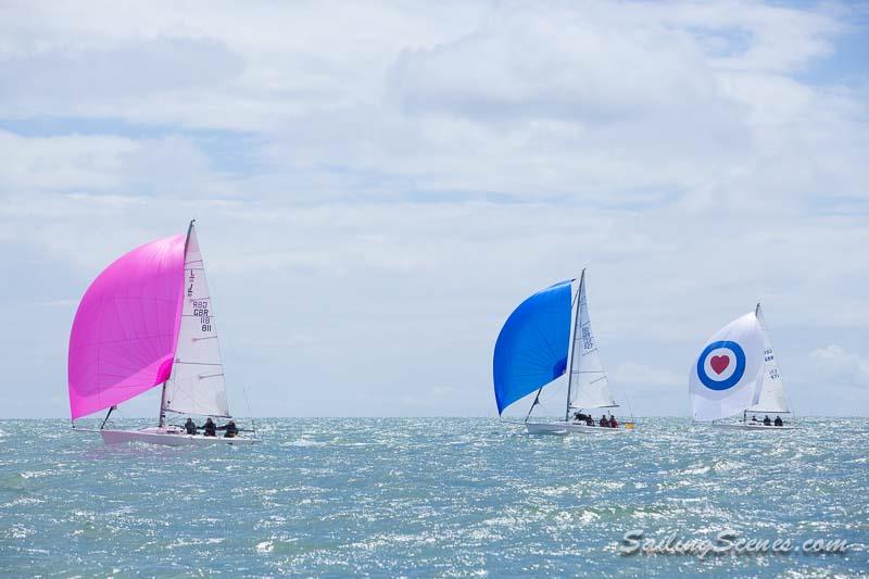 J80 Nationals at the International Paint Poole Regatta - photo © David Harding / www.sailingscenes.com