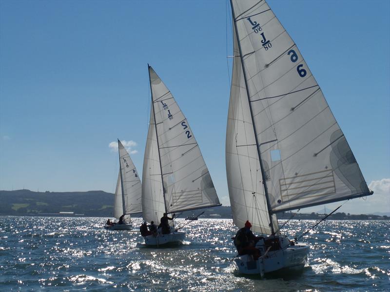 ISA All Ireland Sailing Championship day 2 photo copyright Jonathan Wormald Photography taken at Howth Yacht Club and featuring the J80 class