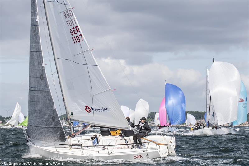 Diva during the J/80 Worlds at Kiel - photo © Sven Jürgensen / Mittelmann's Werft