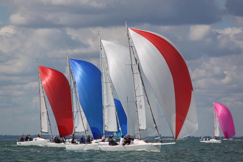 Nine windward leeward races are scheduled over three days - photo © Louay Habib / RSrnYC