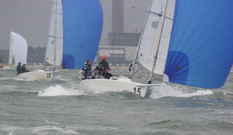 Day 2 of the J/80 World Championship at the Royal Southern photo copyright Louay Habib / Key Yachting taken at Royal Southern Yacht Club and featuring the J80 class