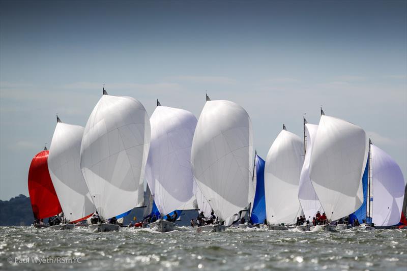 Day 5 of the J/80 World Championship at the Royal Southern photo copyright Paul Wyeth / RSrnYC taken at Royal Southern Yacht Club and featuring the J80 class