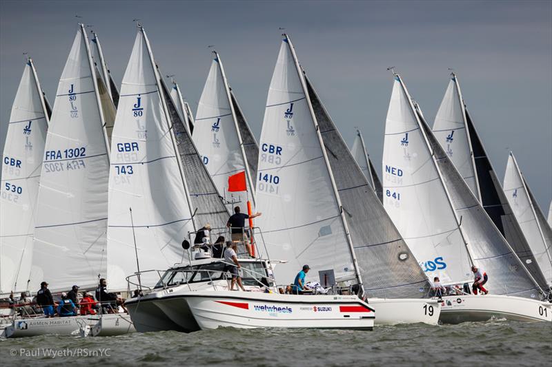 Day 5 of the J/80 World Championship at the Royal Southern photo copyright Paul Wyeth / RSrnYC taken at Royal Southern Yacht Club and featuring the J80 class