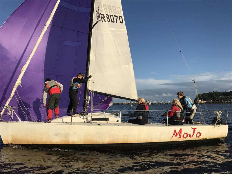 The South Wales launch of Only Girls Afloat in Cardiff Bay photo copyright Hamish Stuart taken at RYA Cymru-Wales and featuring the J80 class