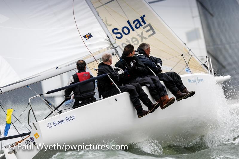 Hamble One Design Championships day 1 - photo © Paul Wyeth / www.pwpictures.com