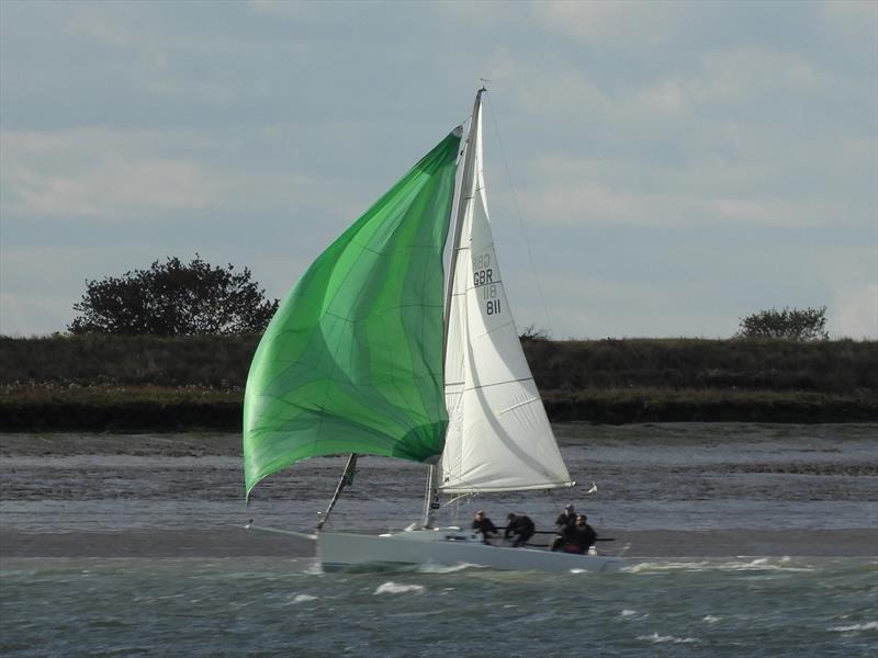 J80 during the Peter Cashel Memorial Trophy photo copyright Paul Trueman taken at Crouch Yacht Club and featuring the J80 class