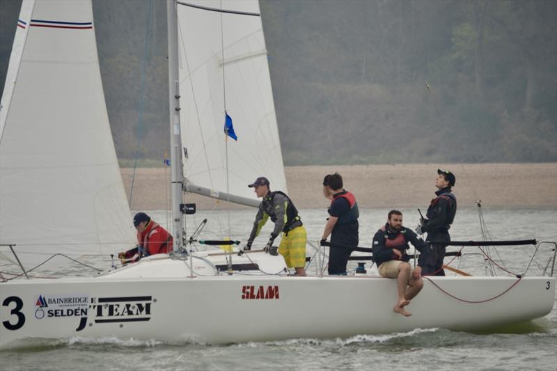 Exeter Freshers team during the EUSC Reunion Race Weekend photo copyright Will Roberts taken at Royal Southern Yacht Club and featuring the J80 class