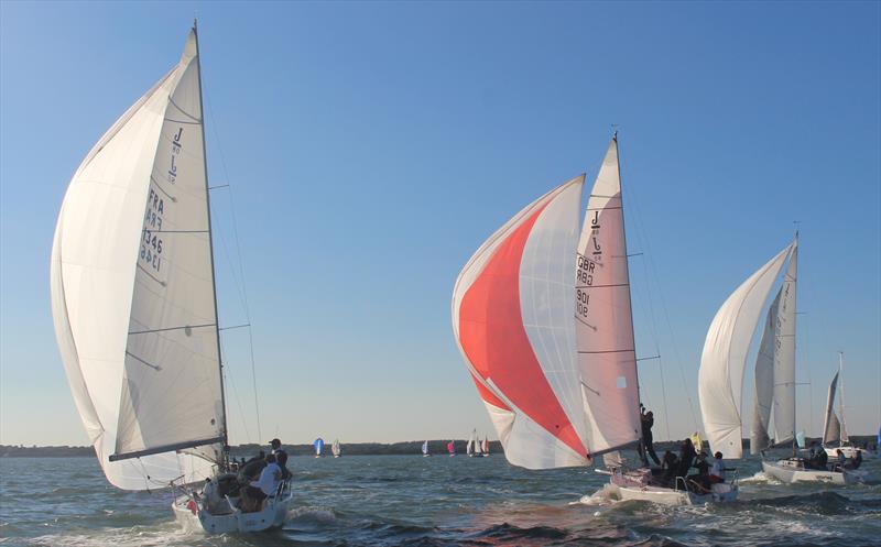 RLymYC Ocean Safety Thursday Night Racing Early Series day 7 photo copyright RLymYC taken at Royal Lymington Yacht Club and featuring the J80 class