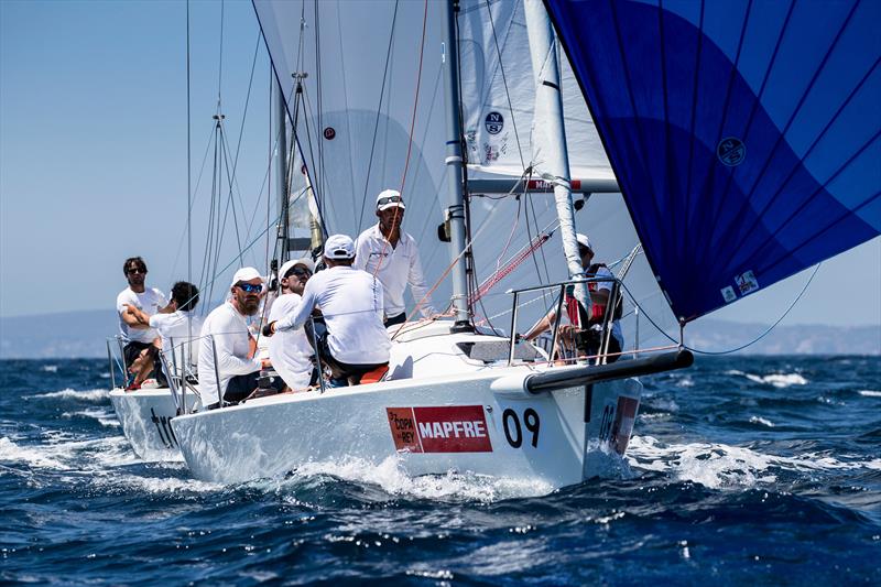 "New territories" on day 2 of the 37th Copa del Rey MAPFRE in Palma photo copyright María Muiña / Copa del Rey MAPFRE taken at Real Club Náutico de Palma and featuring the J80 class