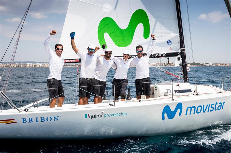 'Bribon Movistar', winner of  Herbalife Nutrition J80 class at the 37th Copa del Rey MAPFRE in Palma - photo © María Muiña / Copa del Rey MAPFRE