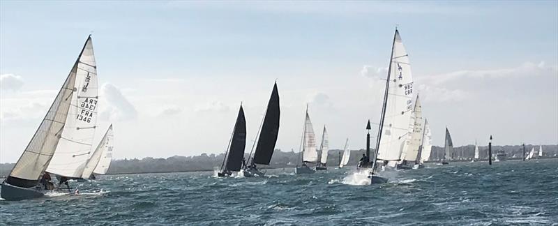 Spencers Estate Agents Royal Lymington Yacht Club Thursday Night Early Series day 6 photo copyright RLymYC taken at Royal Lymington Yacht Club and featuring the J80 class