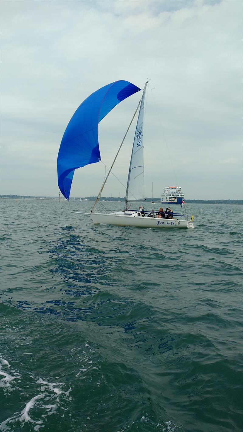 LTSC Cruiser Racing Series Race 3 photo copyright Clare Sleigh taken at Lymington Town Sailing Club and featuring the J80 class