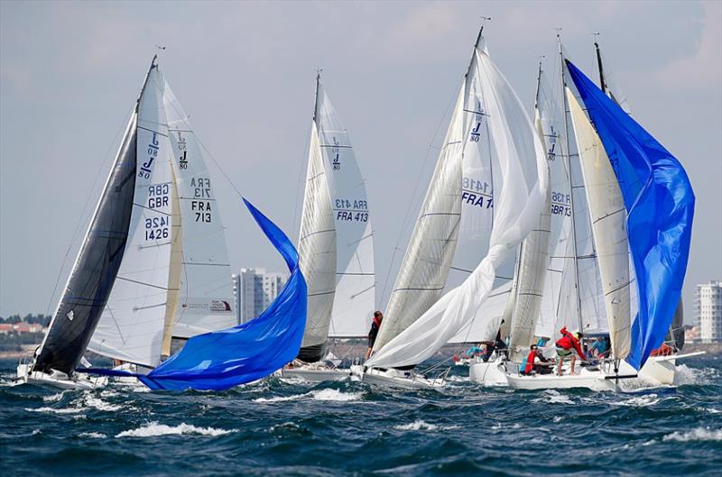 J/80 World Championship - Day 4 photo copyright Pierrick Contin / www.pierrickcontin.com taken at  and featuring the J80 class