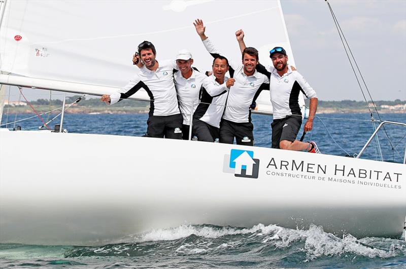 Armen Habitat take third place in the J/80 World Championship photo copyright Pierrick Contin / www.pierrickcontin.com taken at  and featuring the J80 class