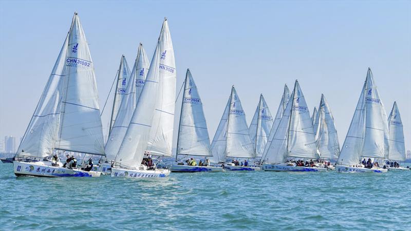 Belt and Road Regatta 2020, Beihai photo copyright Mitime Sports taken at  and featuring the J80 class
