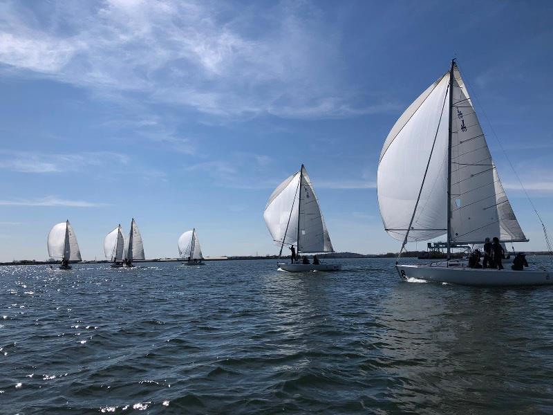 President's Cup photo copyright British Keelboat Academy / RYA taken at Queen Mary Sailing Club and featuring the J80 class