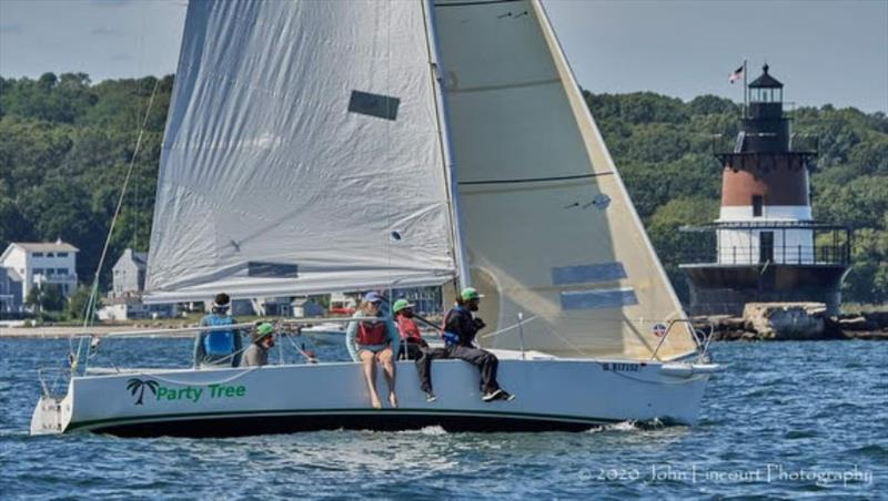 Party Tree at Sail Newport photo copyright John Lincourt taken at  and featuring the J80 class