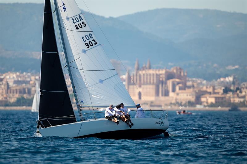 J80 on day 2 of PalmaVela 2022 photo copyright María Muiña / PalmaVela taken at Real Club Náutico de Palma and featuring the J80 class