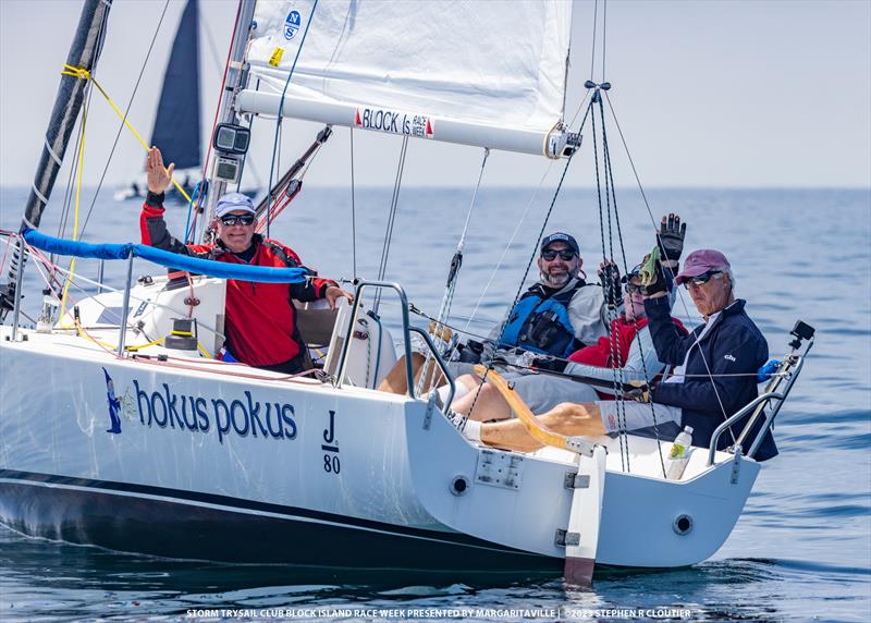 76th Block Island Race Week presented by Margaritaville - Day 5 photo copyright Stephen R Cloutier taken at Storm Trysail Club and featuring the J80 class