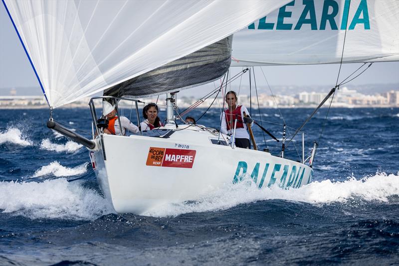 41st Copa del Rey MAPFRE - Team RCNP Balearia, Mallorca Sotheby's Women's Cup photo copyright María Muiña / Copa del Rey MAPFRE taken at Real Club Náutico de Palma and featuring the J80 class