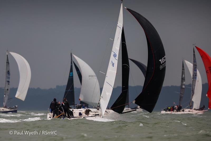 Justify, J80, during the Royal Southern Yacht Club September Regatta photo copyright Paul Wyeth / RSrnYC taken at Royal Southern Yacht Club and featuring the J80 class