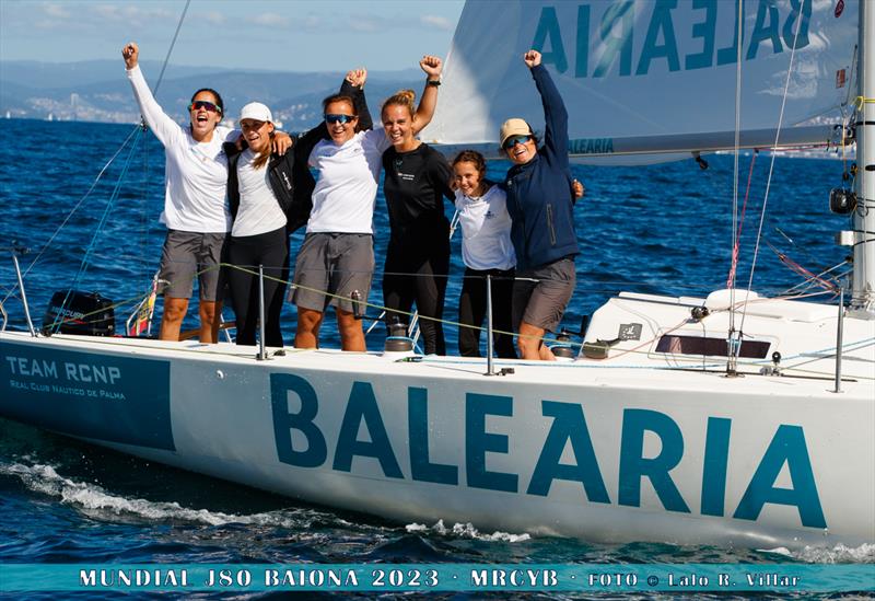 2023 J/80 World Championship photo copyright Lalo R. Villar taken at Monte Real Club de Yates and featuring the J80 class