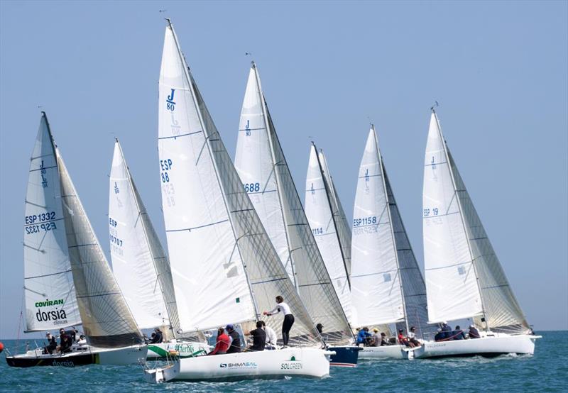 Several J80 boats will be competing at the ORC Sportboat Championship 2024 in Valencia photo copyright Pep Portas taken at Real Club Nautico Valencia and featuring the J80 class