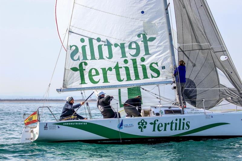 J80 BC FERTILIS (ESP) led by Manuel Mestre Martin Nespereira photo copyright RCNV taken at Real Club Nautico Valencia and featuring the J80 class