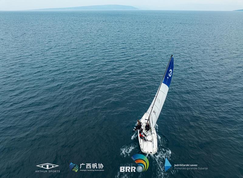 Belt & Road Intenational Regatta at Punat, Croatia photo copyright Jedrilicarski savez taken at  and featuring the J80 class