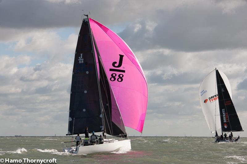 2017 Hamble Winter Series week 5 - photo © Hamo Thornycroft / www.yacht-photos.co.uk