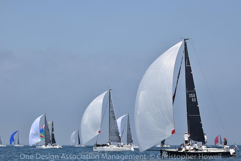 J/88 North American Championship - Day 2 photo copyright Christopher Howell taken at Chicago Yacht Club and featuring the J/88 class