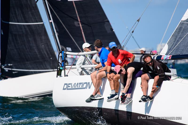 J/88 class winner Iris Vogel and Deviation - 2020 Helly Hansen NOOD Regatta St. Petersburg - photo © Paul Todd / Outside Images 