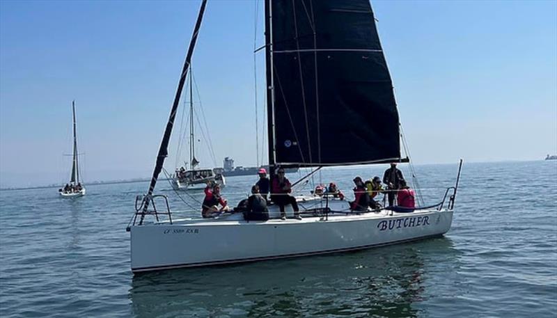 Tabea Mittman's J/88 Butcher - Red Bra Regatta 2023 - photo © South Beach Yacht Club